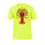 Large Lobster Short Sleeve - Neon Yellow