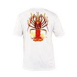 Large Lobster Short Sleeve - White