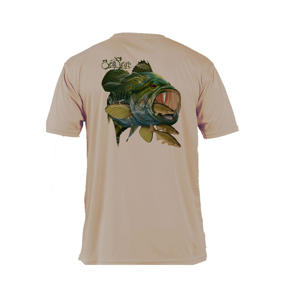 Large Mouth Bass Long Sleeve Performance Tee