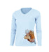Lionfish V-Neck Performance Tee