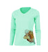 Lionfish V-Neck Performance Tee