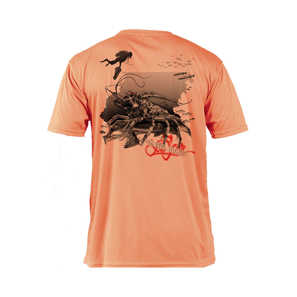 Lobster Coral Performance Tee