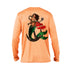 Mermaid Anchor Long Sleeve Unisex Performance Tee