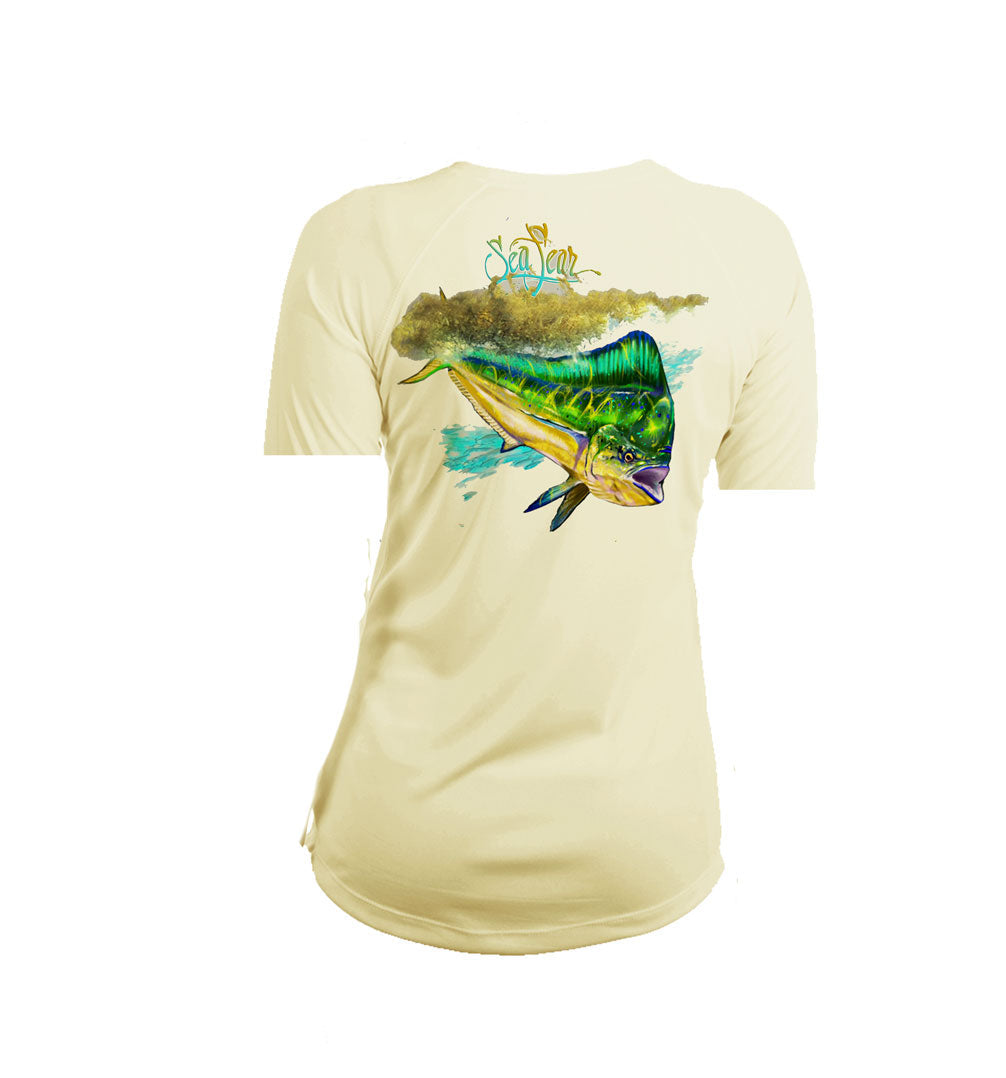 Mahi Mahi V-Neck Performance Tee