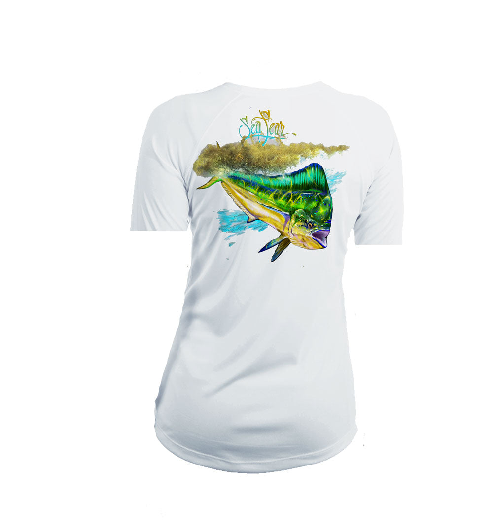 Mahi Mahi V-Neck Performance Tee