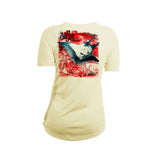 Manta Ray Long Sleeve V-Neck Performance Tee