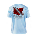 Octo Dive Flag Long Sleeve Performance Tee