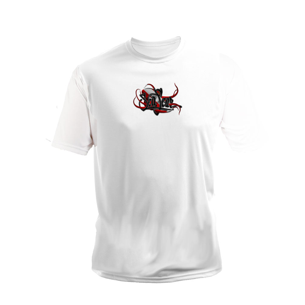 Octo Dive Flag Long Sleeve Performance Tee