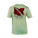 Octo Dive Flag Long Sleeve Performance Tee
