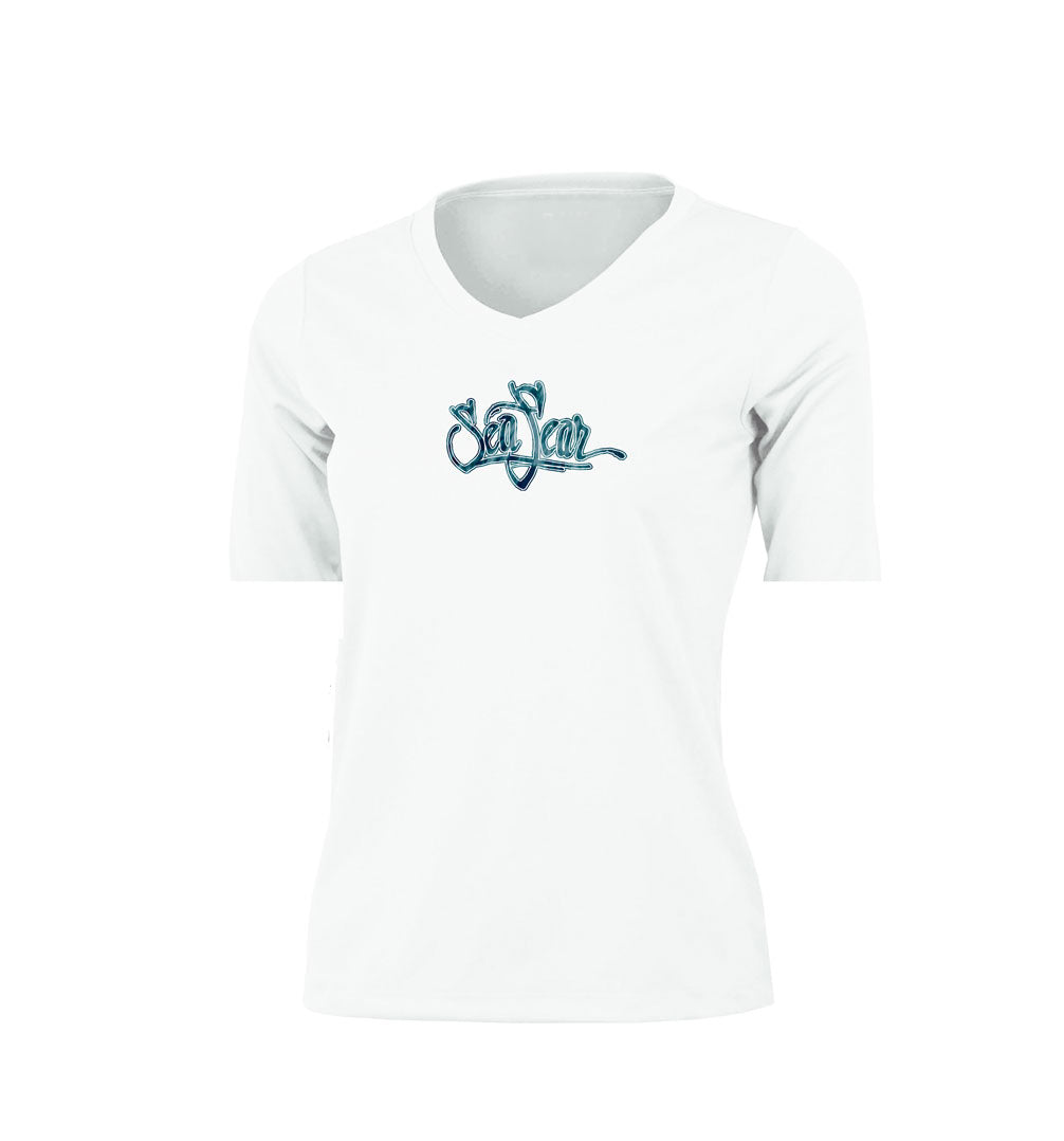 Octo Dive Helmet V-Neck Performance Tee
