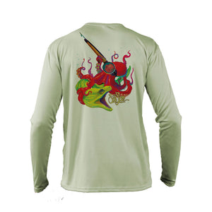 Octo Hunter Long Sleeve Unisex Performance Tee