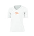 Orange Octo V-Neck Performance Tee