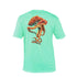 Orange Octopus Performance Tee