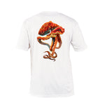 Orange Octopus Performance Tee