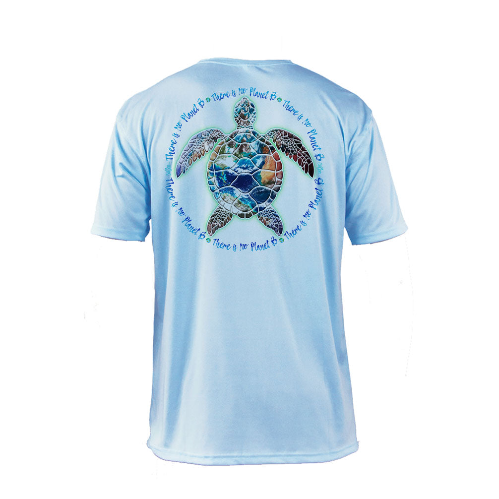 Turtle Planet B Long Sleeve Performance Tee