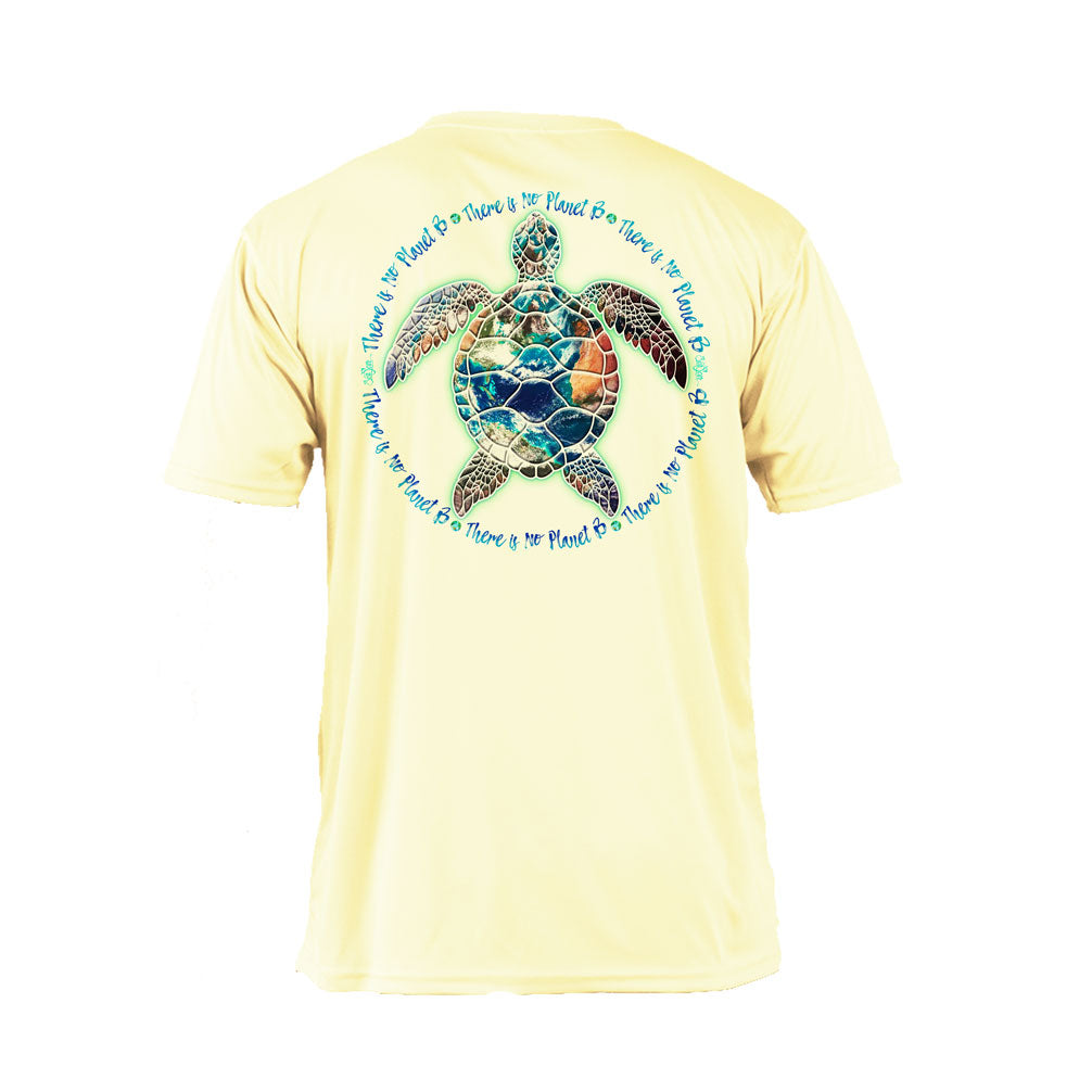 Turtle Planet B Long Sleeve Performance Tee