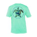Turtle Planet B Long Sleeve Performance Tee