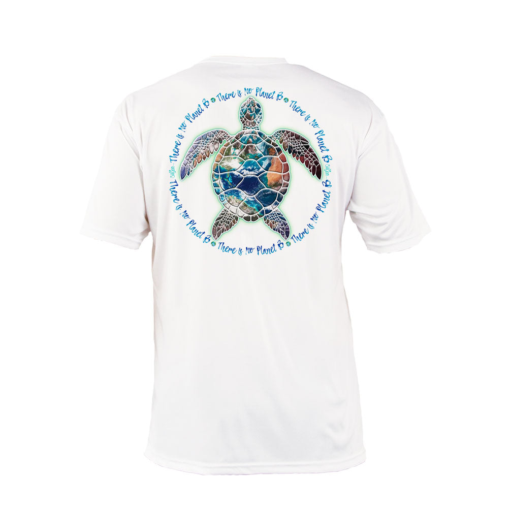 Turtle Planet B Long Sleeve Performance Tee