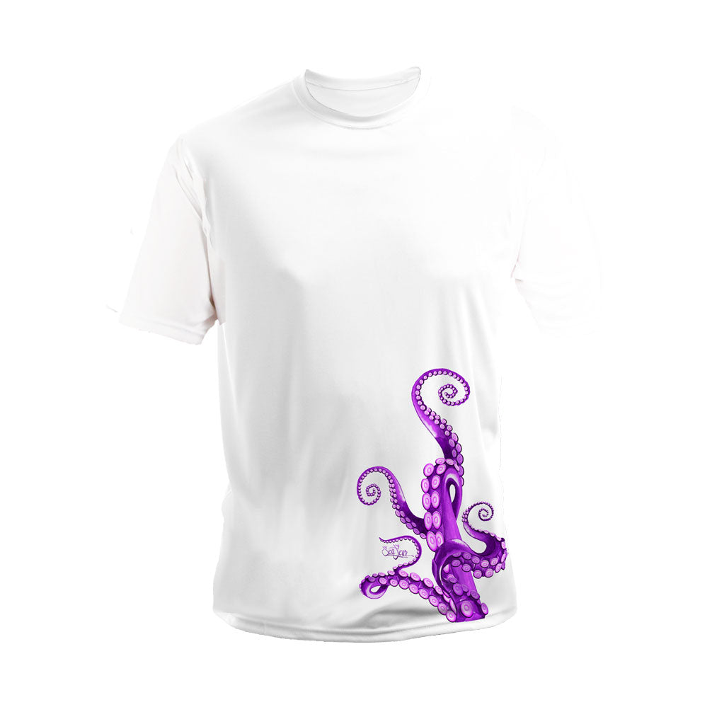Octopus Legs Purple Performance Tee