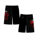 Red Octopus Board Shorts