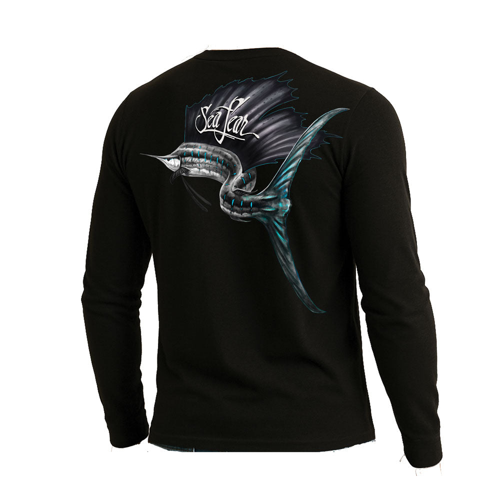 Sailfish Aqua Long Sleeve Performance Tee – Sea Fear UPF 50+ apparel