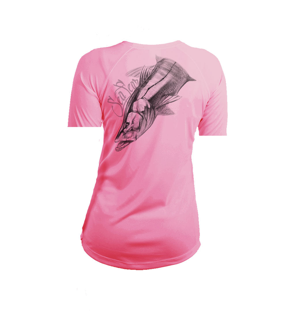 Snook Large V-Neck Performance Tee