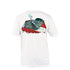 Stingray Dive Flag Short Sleeve - White