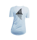 Tailing Redfish V-Neck Performance Tee