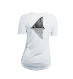Tailing Redfish V-Neck Performance Tee