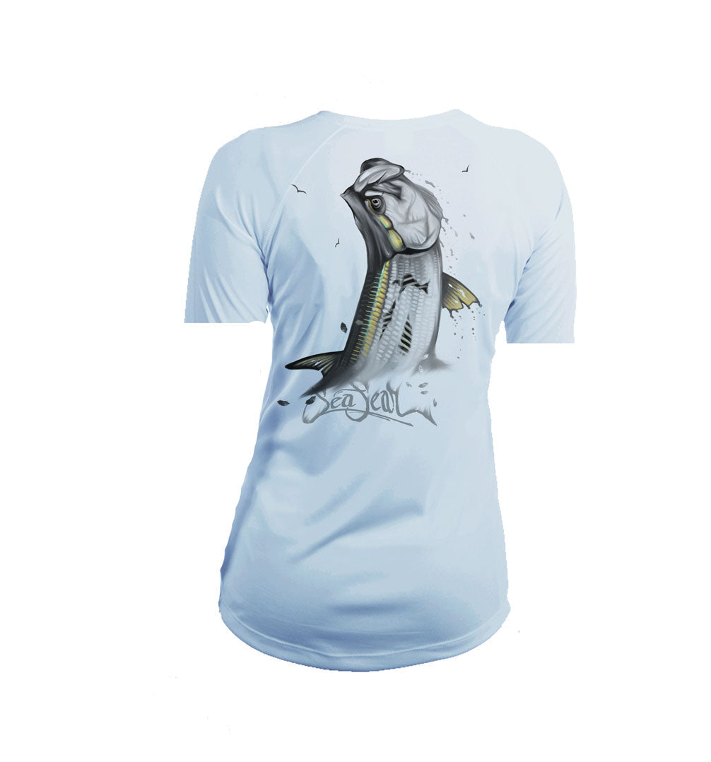 Tarpon Gold V-Neck Performance Tee