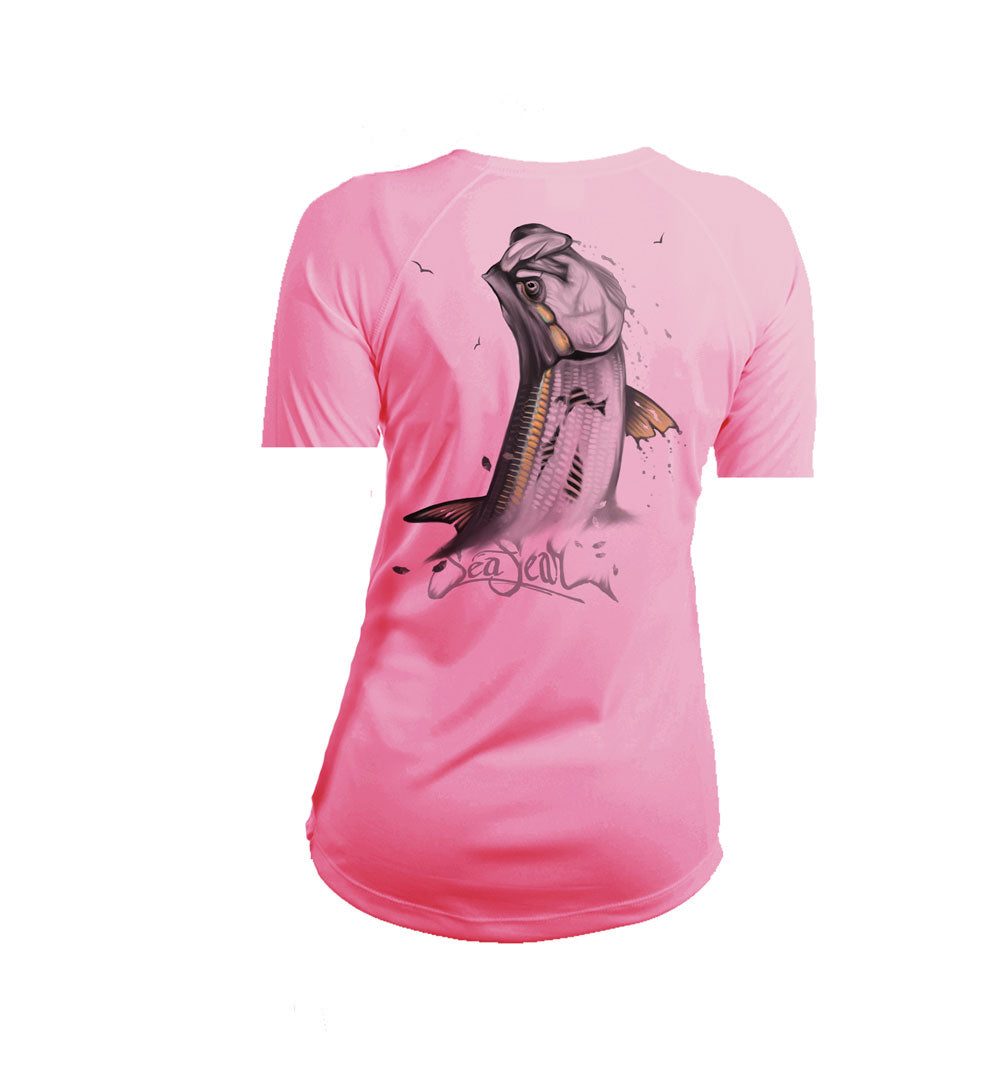 Tarpon Gold V-Neck Performance Tee