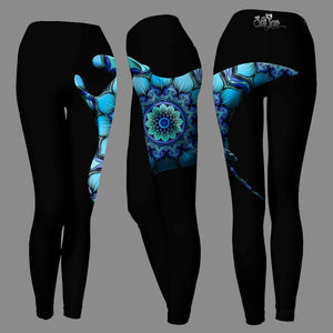 Tribal Ray Performance Leggings