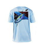 Tuna Dive Flag Long Sleeve Performance Tee