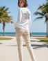 Starfish Rey  Long Sleeve V-Neck Performance Tee