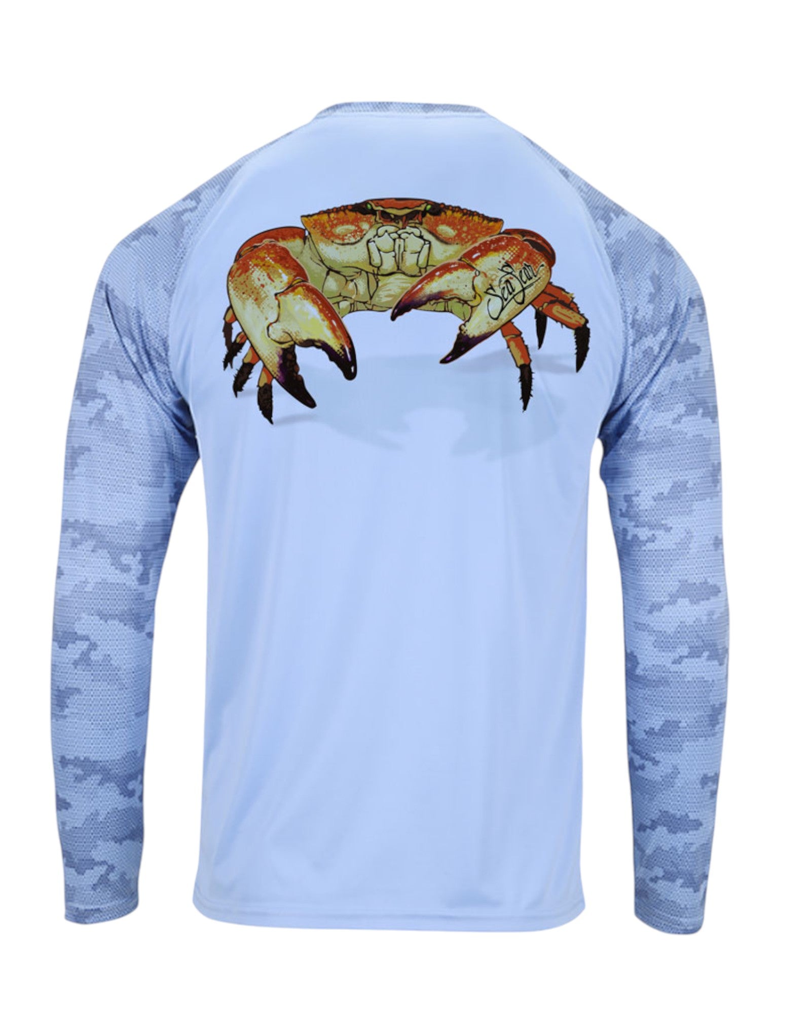 Stone Crab Long Sleeve Unisex Camo Tee