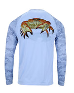 Stone Crab Long Sleeve Unisex Camo Tee
