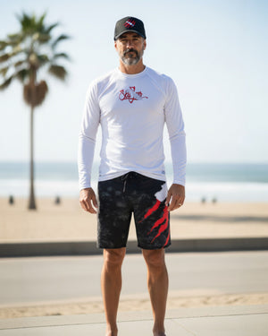 Torn Dive Flag Board Shorts