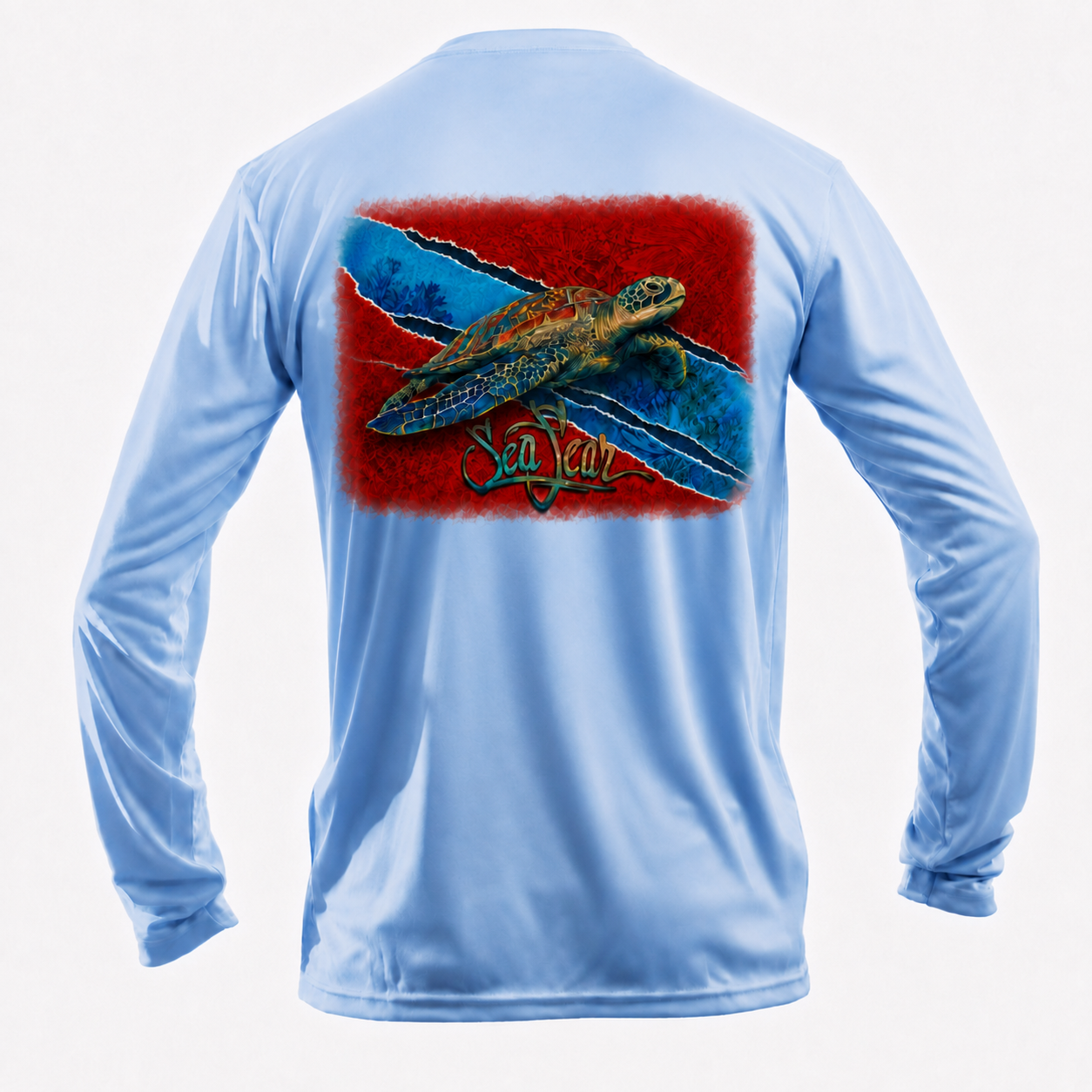Turtle Dive Flag Performance Tee