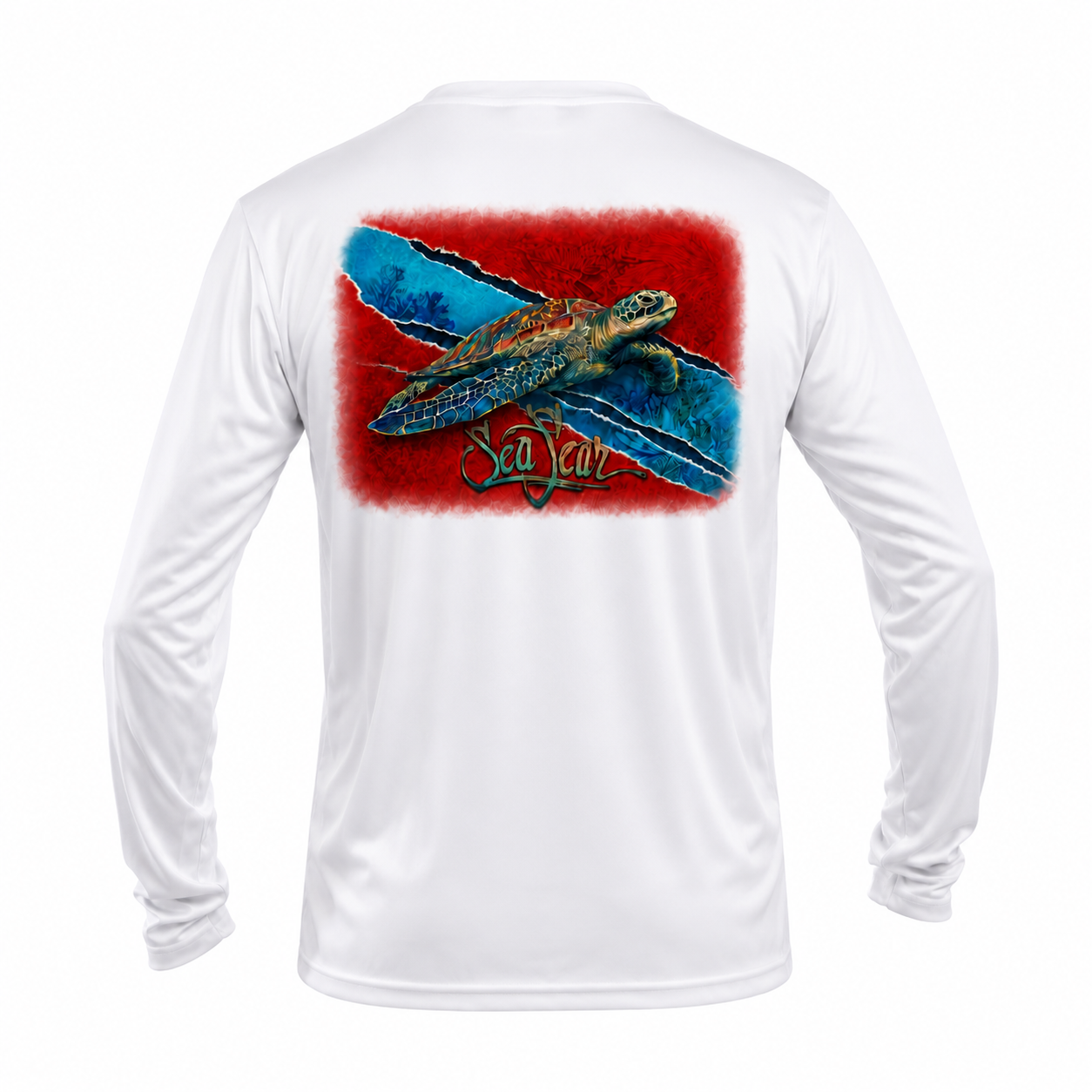 Turtle Dive Flag Performance Tee