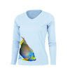 Angelfish (Side Wrap) V-Neck Performance Tee