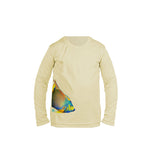 Angelfish (Side Wrap) Long Sleeve Toddler Performance Tee
