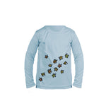 Baby Sea Turtles Long Sleeve Toddler Performance Tee