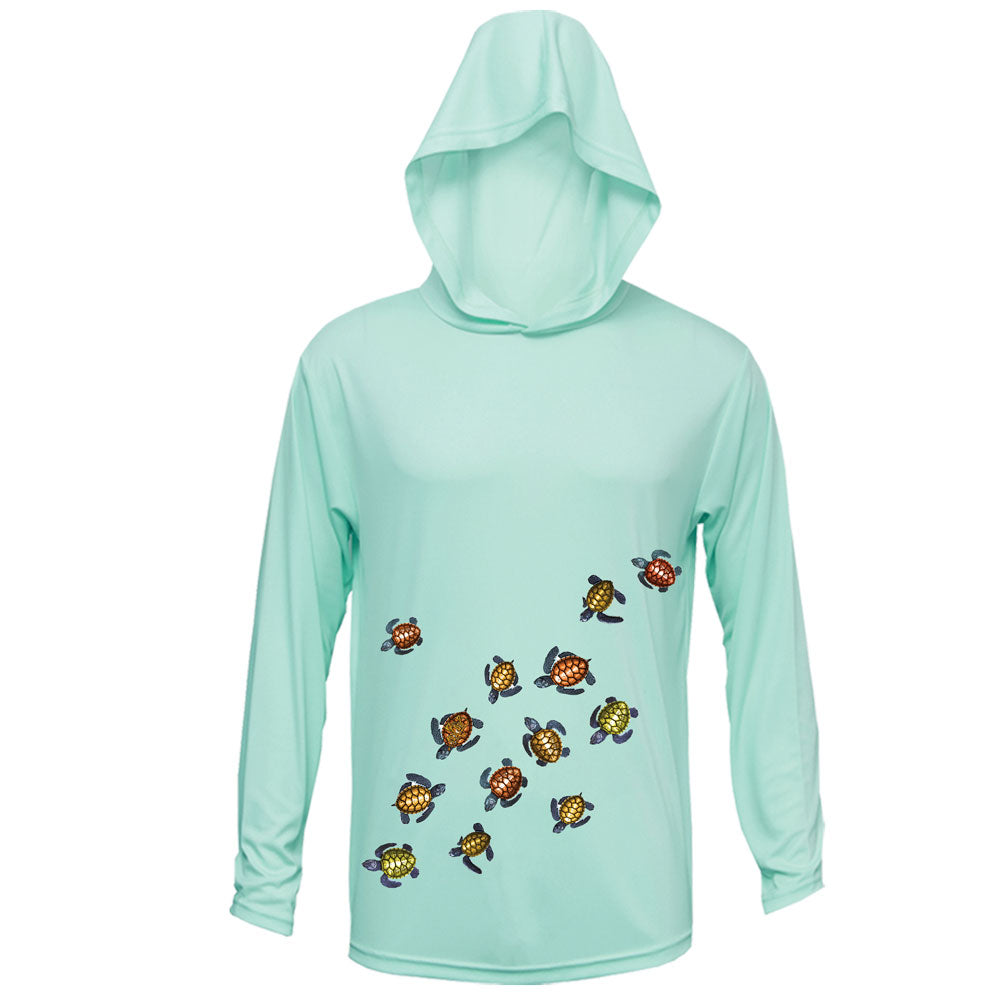 Baby Sea Turtles Long Sleeve Performance Hoody