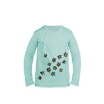 Baby Sea Turtles Long Sleeve Toddler Performance Tee