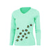 Baby Sea Turtles V-Neck Performance Tee