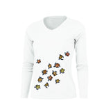 Baby Sea Turtles V-Neck Performance Tee