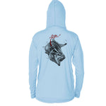 Bass/Worm Long Sleeve Performance Hoody