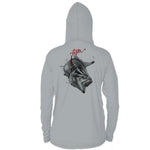 Bass/Worm Long Sleeve Performance Hoody