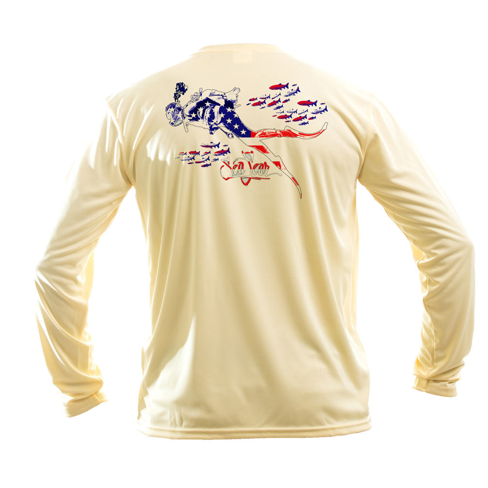 Diver US Long Sleeve Performance Tee