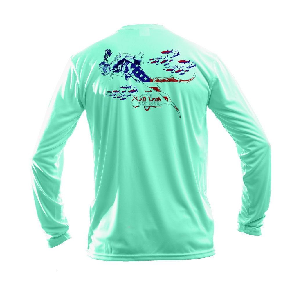 Diver US Long Sleeve Performance Tee
